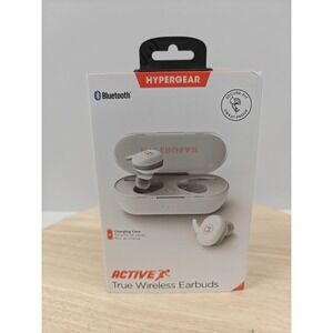 HyperGear Active True Wireless Earbuds Bluetooth HD Sweat-Proof w/ Charging Case